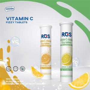 Eatable Effervescent Tablets With Vitamin C For Enhancing Body Immunity