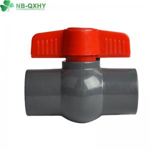 JIS Standard Medium Pressure PVC Ball Valve with Flexible Structure and Colourful PVC