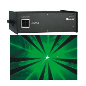 High Powerful 1W 532nm Green Laser Light Fit Laser Advertisement And Projection