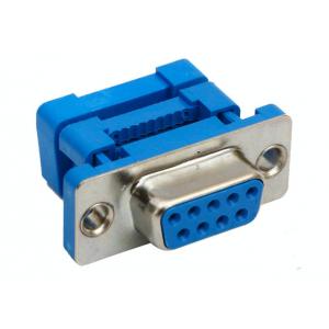 Female Male Small Electrical Connectors IDC Crimp Type D-SUB Connector For Flat Ribbon Cable