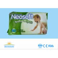 China Non Alcohol Customize Baby Disposable Wet Wipes With Private Label on sale