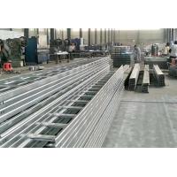 China 1.5 - 2.5mm  Ladder Type Cable Tray Galvanised Steel Cable Tray Corrosion Resistance on sale