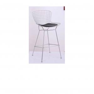 Chrome Steel Bistro Bar Table And Chairs Outdoor Counter Stools ODM