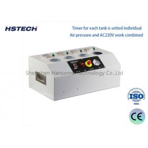 Automatic White 4-Tank Solder Paste Machine with Alarm System