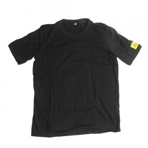 CE SGS 80 Times Washing Black ESD Polo Shirts