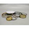 China TIN and Chrome plate Prime Grade for Round Metal Tin Can Top tinplate lid tin bottom wholesale