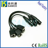 RJ45 Connector to XLR Female / male Cable Assembly, Push Pull Connecotors