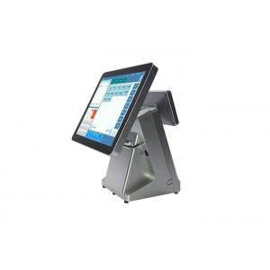 China Simple Capacitive Touch Screen POS Machine LED Monitor 64GB SSD ROM supplier