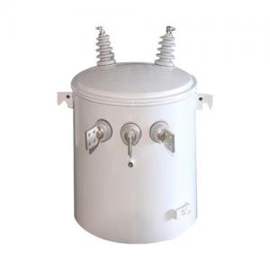 75Kva Single Phase Pole Mounted Transformers Outdoor Oil Immersed 34.5Kv