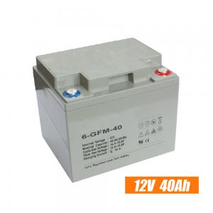 China 40Ah 12 Voltage Deep Cycle Solar Battery , Battery Charger Battery supplier
