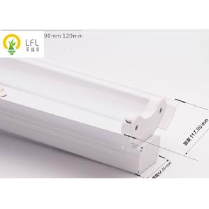 Batten Light Fitting For T5 Tube Batten , Plastics / Metal Material LED Batten Fitting