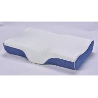 China Orthopedic Memory Foam Pillow 50kg/m3 Knitted Fabric Cover on sale