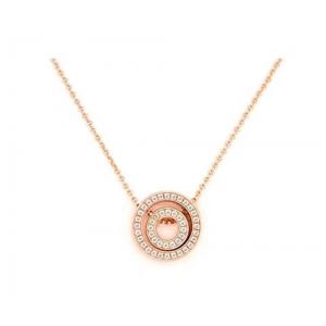 China 2021 Wholesale Fashion Jewelry 925 Sterling Silver Gold Plated Daisy Pendant Necklace Chain supplier