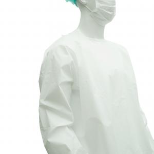 China wholesale isolation white disposable gown medical for hospital supplier