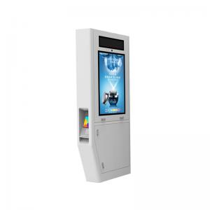 China Wide View Angle Outdoor Advertising LCD Display Touch Screen Public Phone Booth supplier