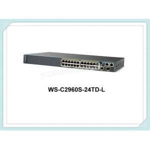 Cisco Switch WS-C2960S-24TD-L Ethernet Switch Catalyst 2960S 24 Gige, 2 X 10G SFP+ Lan Base