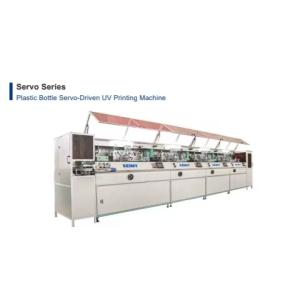 China 1-8 カラー 70 pcs/Min セルボ駆動プラスチックボトルUV印刷機 wholesale