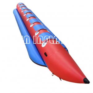 China 2022 Aqua Park Water Sport 6/10/12 Person Flying Fish inflatable banana boat supplier