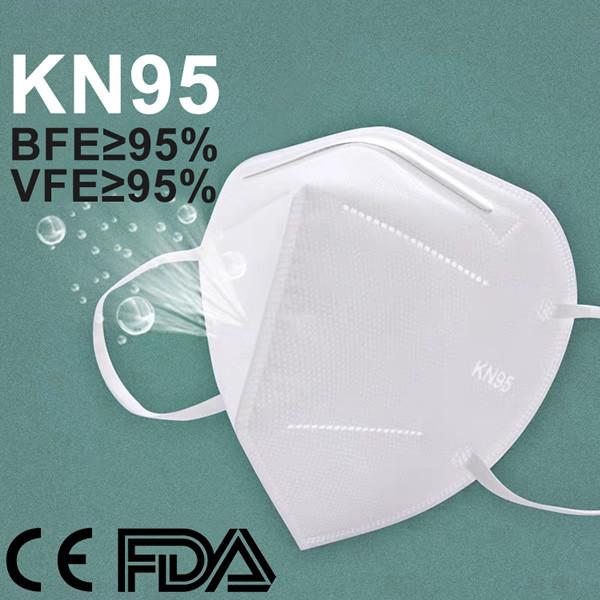 Medical N95 Face Mask Non Woven Fabric N95 Particulate Filter Mask Anti Fog