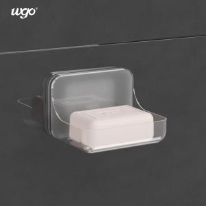 China Wall Mounted 120mm Bathroom Soap Dish Holder Leachate Self Adhesive Soap Holder supplier