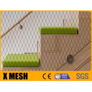 OEM AISI SS316 Flexible Stainless Steel Cable Netting For Green Wall