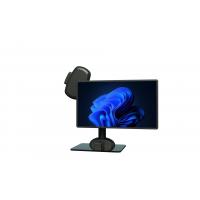 China Personal Monitor Bracket Stand Black Automatic Lifting And Rotation on sale