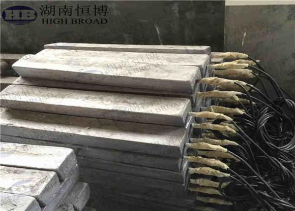 Backfill Magnesium Anodes With AWG PVC / XLPV Cable For Oil Pipelines cathodic