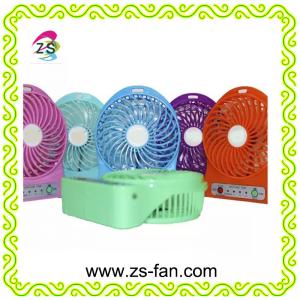 Hot plastic portable mini usb led fan with high quality