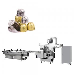 Aluminum Foil Candy Cookie Wrapping Packaging Machine Main Function Chocolate Wrapping