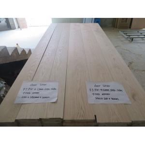 China unfinished Oak Veneered Door Liner, 12mm oak lips and Finger Joint Fir Core supplier