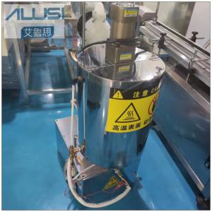 China Máquina de enchimento de aquecimento do batom do brilho do bálsamo de bordo para Honey Vaseline Bottle Filler supplier