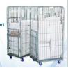 Logistic Roll Wire Mesh Cage Storage Collapsible Pallet Bin Used Steel