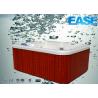 China European style portable acrylic shell massage outdoor backyard hot tub thermostat spa wholesale