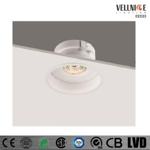 China Deep Inside LED Recessed Downlight GU10 Round Shape Recessed Fixture Dia.107xH78mm supplier
