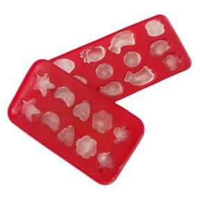 China Reusable Harmless Silicone Ice Cube Trays , Multiscene Small Cube Silicone Mold supplier