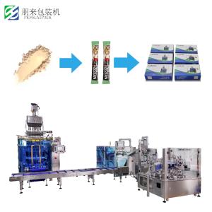 China Automatic Multi Lane Sachet Packing Line Machine for Honey Ketchup Juice Stick for sale
