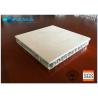 China Anti - Moisture Honeycomb Stone Panels / Marble Honeycomb Panels Soundproof wholesale