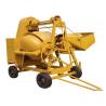 China 250L Mini Diesel Concrete Mixing Machine With Hydraulic Hopper 13KW Diesel Engine wholesale