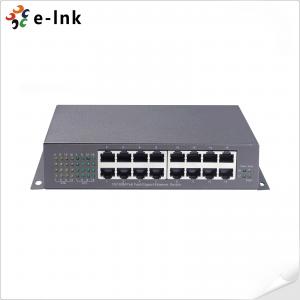 16 Port 10/100M TP Ethernet POE Switch 2 Port 1000M SFP Managed Fiber Ethernet Switch