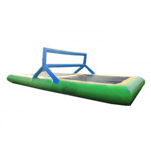 China Waterproof Gigantic Inflatable Volleyball Court Water Park Equipment supplier