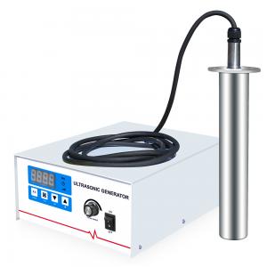 China Submersible Stainless Steel Ultrasonic Cleaner Frequency 40 KHz For Gun Rust supplier