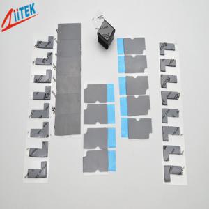 China 3w 2mmT Thermal Conductive Silicone Free Gap Filler Pad Z-paster180-30-10F For Car Battery supplier