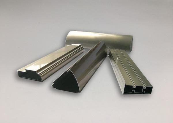 6063 T5 Electrophoresis Aluminium Extruded Profiles Triangular Aluminum