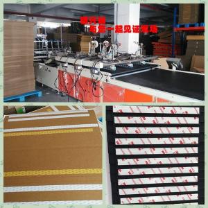 China Corrugated Carton Box Folder Gluer Machinery 18KW 380V For Zipper Shipping Boxes supplier