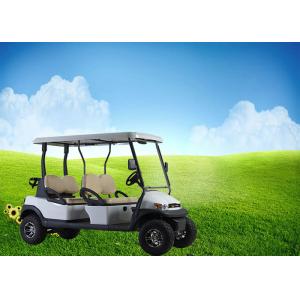 Big Tyre Four Passenger Golf Cart , Electric Motor Golf Cart For Club