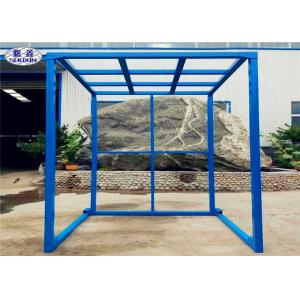 China Inverted Steel Stacking Racks , Powder Coated Warehouse Pallet Stacking Racks supplier