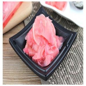 Small Red Sliced Sushi Pickled Ginger For Restaurant Pink