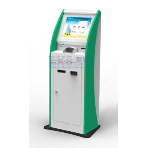 Cold rolled steel Self Payment Kiosk With A4 Printer And Card Reader