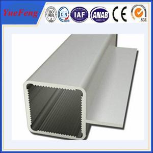 6063 T5 Threaded Aluminum Tube, aluminum extrusion aluminium pipe profiles