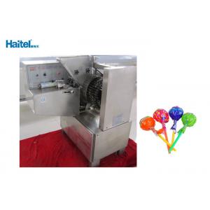 China Business Lollipop Candy Making Machine , Self Feeding Candy Manufacturing Machine supplier